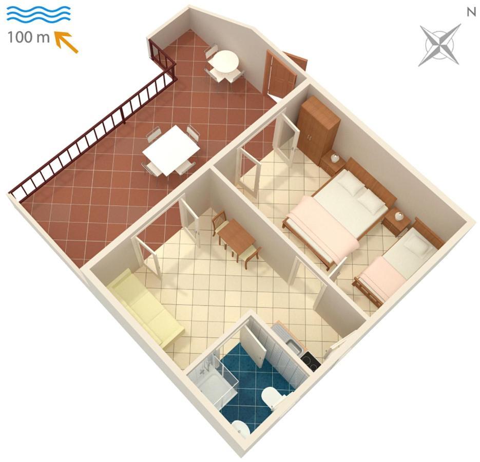 Apartments By The Sea Podaca, Makarska - 2612 ภายนอก รูปภาพ